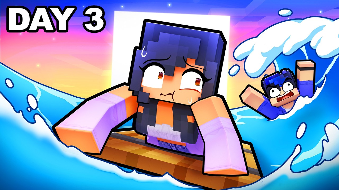 Aphmau is STRANDED AT SEA in Minecraft!