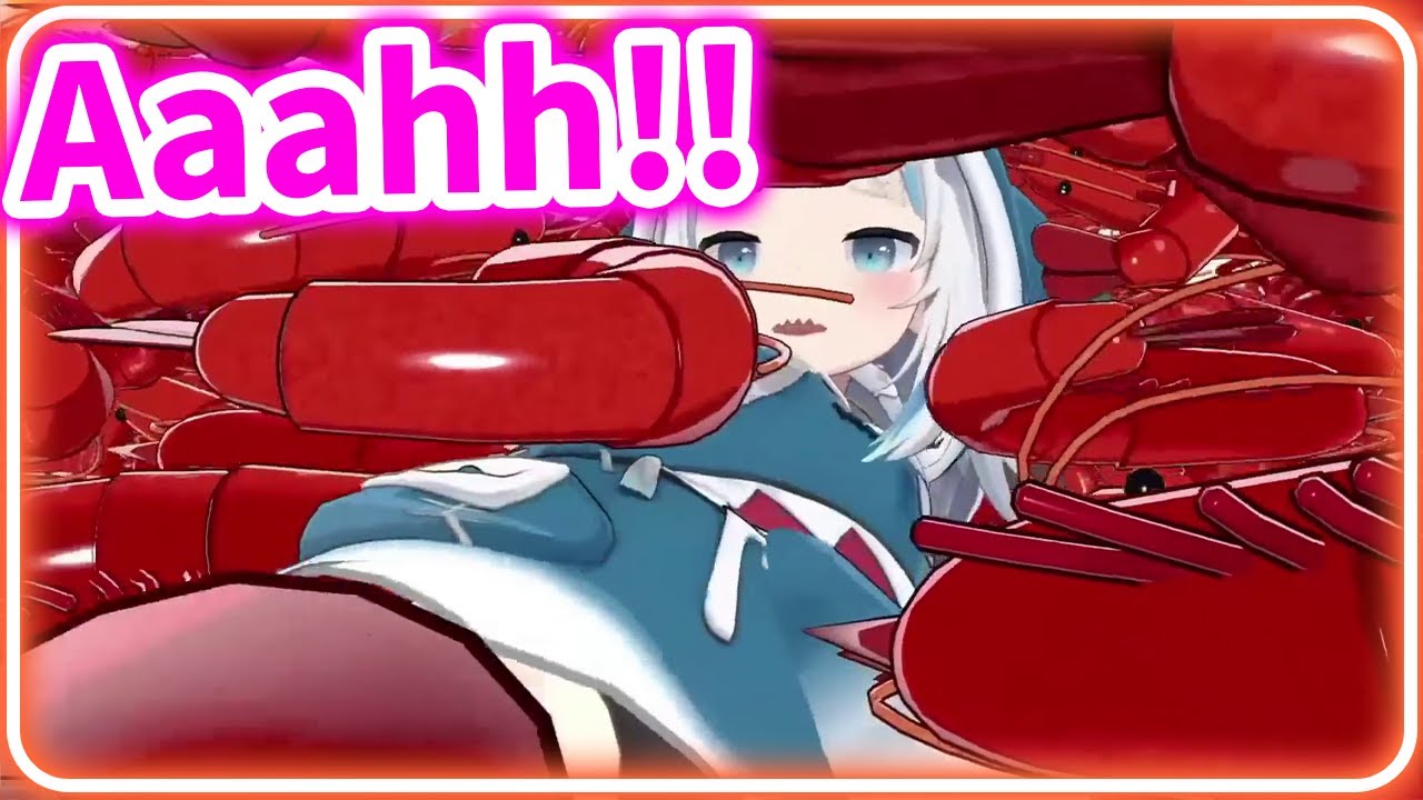 Gura Failing at Math for 5 Minutes Straight but Things Suddenly got a bit YABAI  【HololiveEN】