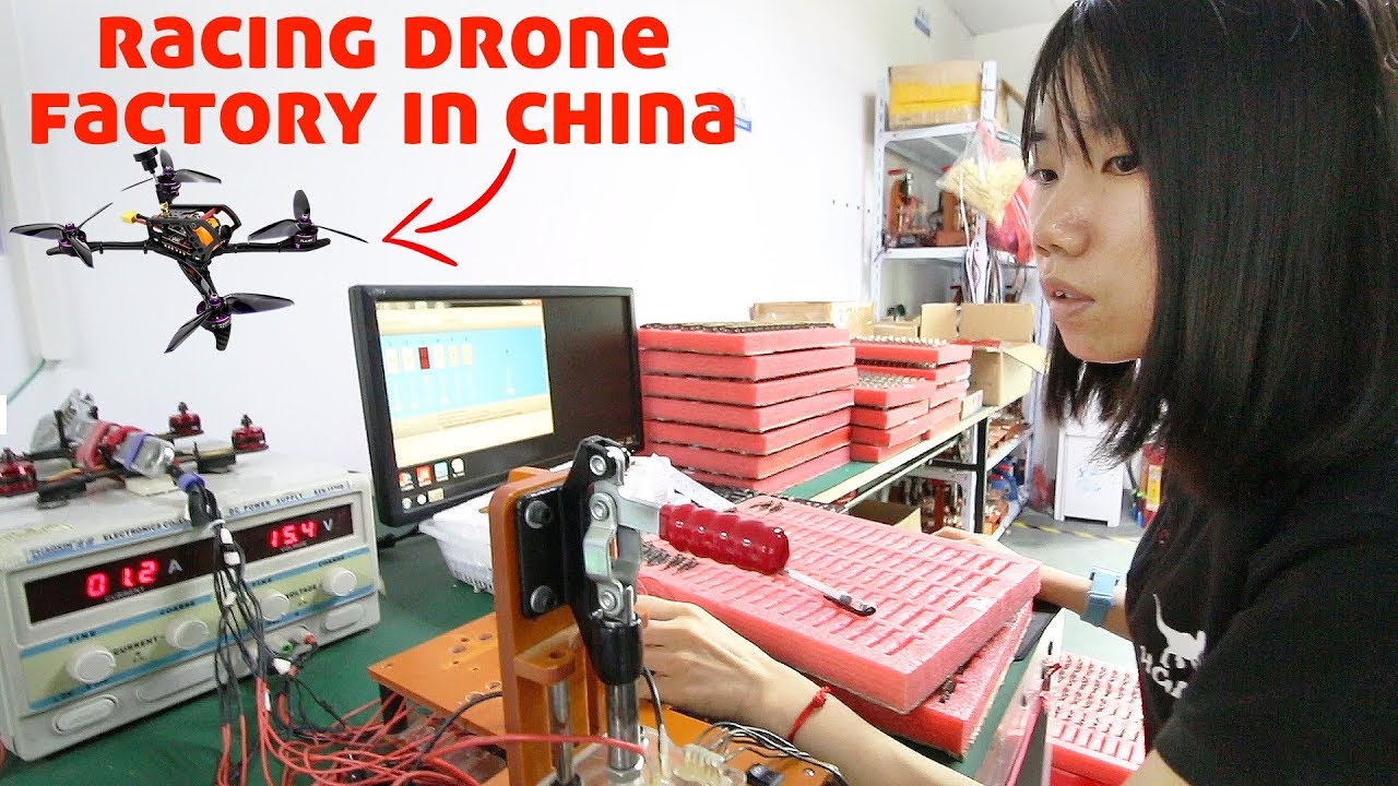 Inside a Racing Drone Factory in China | Never seen footage