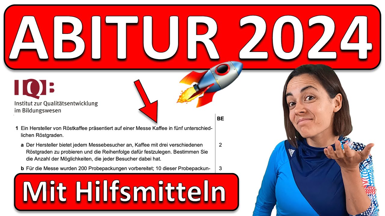 🚀🚀🚀 ABIKLAUSUR AUFGABE mit Hilfsmitteln | IQB Pool 2023 Stochastik (TI-Nspire CAS App für das iPad)
