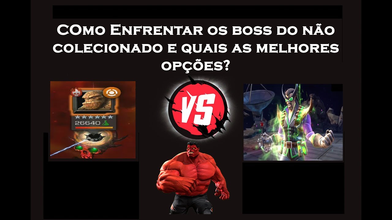 [DICAS] Como enfrentar o COISA, REDHULK e DIABLO (Não-colecionado) | Marvel Torneio de Campeões