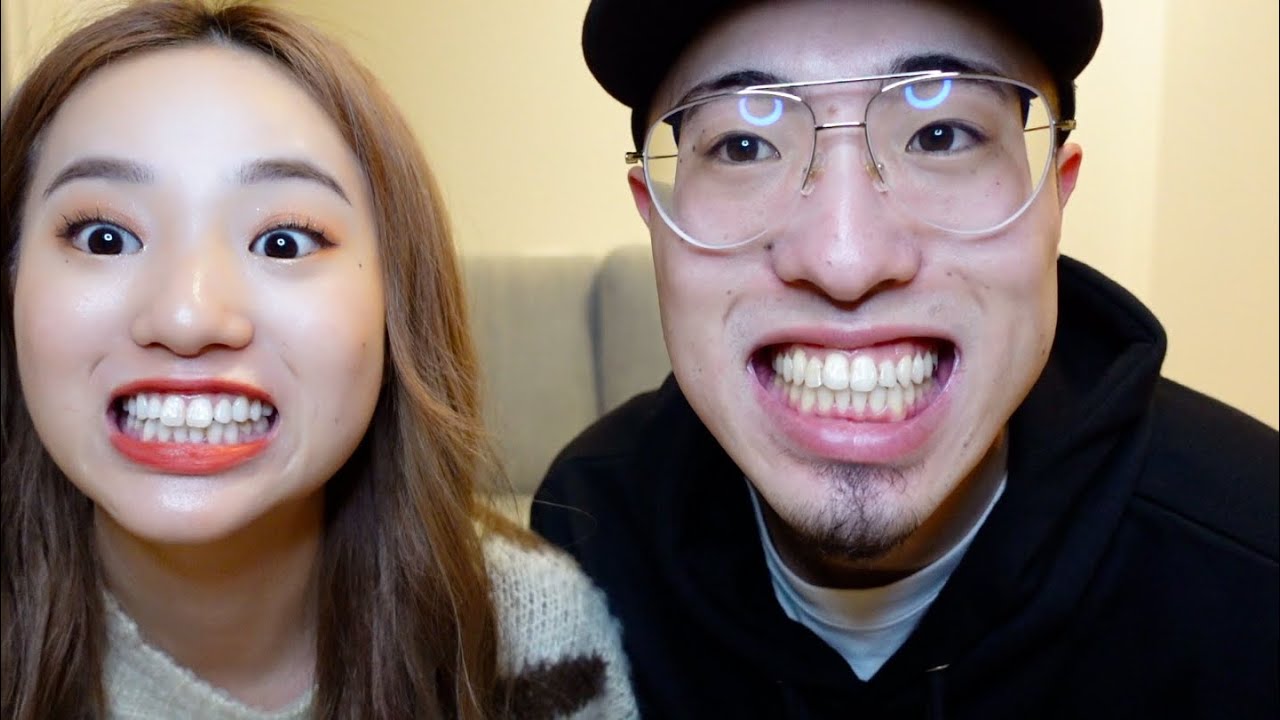 兄ガチで歯白くするの巻