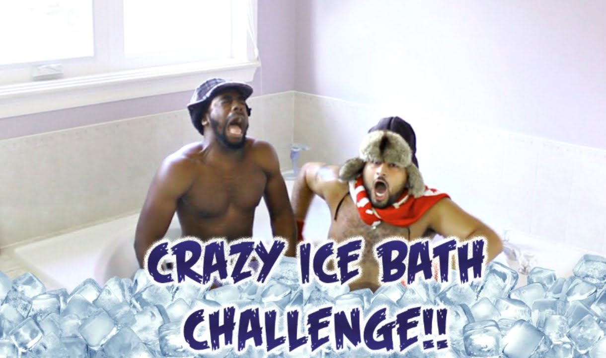CRAZY ICE BATH CHALLENGE!!