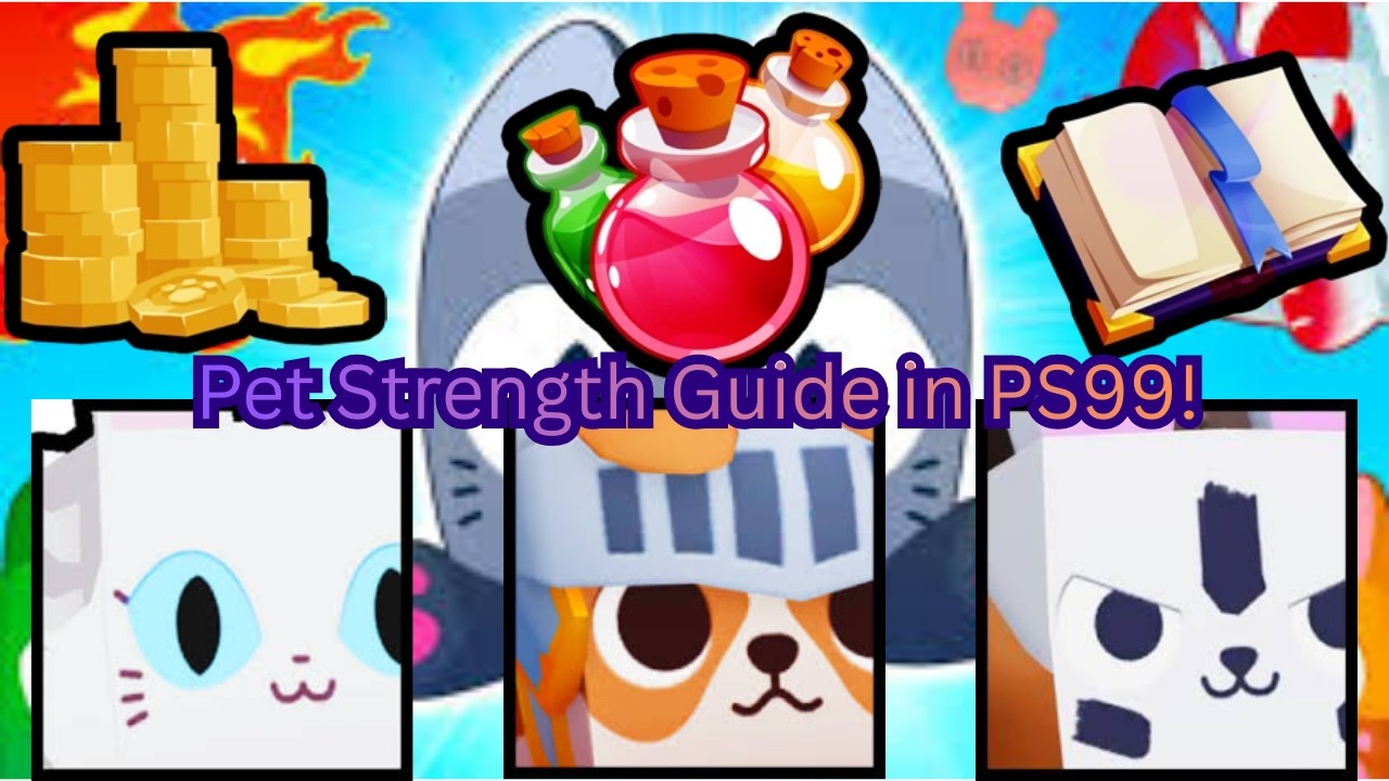 The BEST Pet Strength Guide in Pet Simulator 99! | 2 RB Huge Giveaway at 500 Subs!