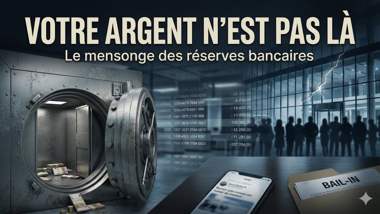 Votre Banque est VIDE : Le Mensonge des R&eacute;serves et le Pi&egrave;ge du 