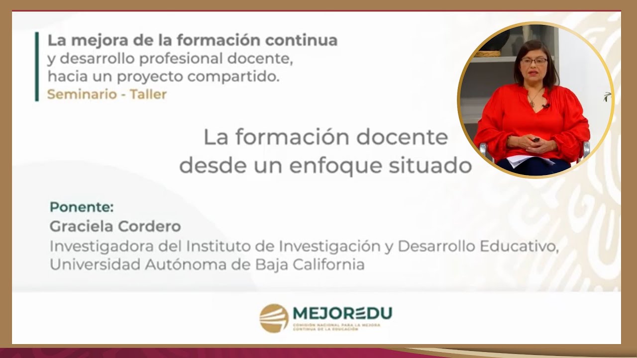 3a Sesión CTE 2025 Ponencia: La formación docente desde el enfoque situado/Graciela Arroyo/Capítulos