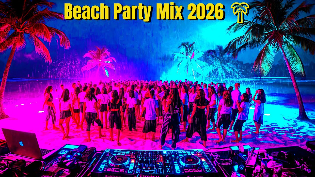 Latin Reggaeton Beach Party Mix 2026 🌴 Summer Dance Vibes