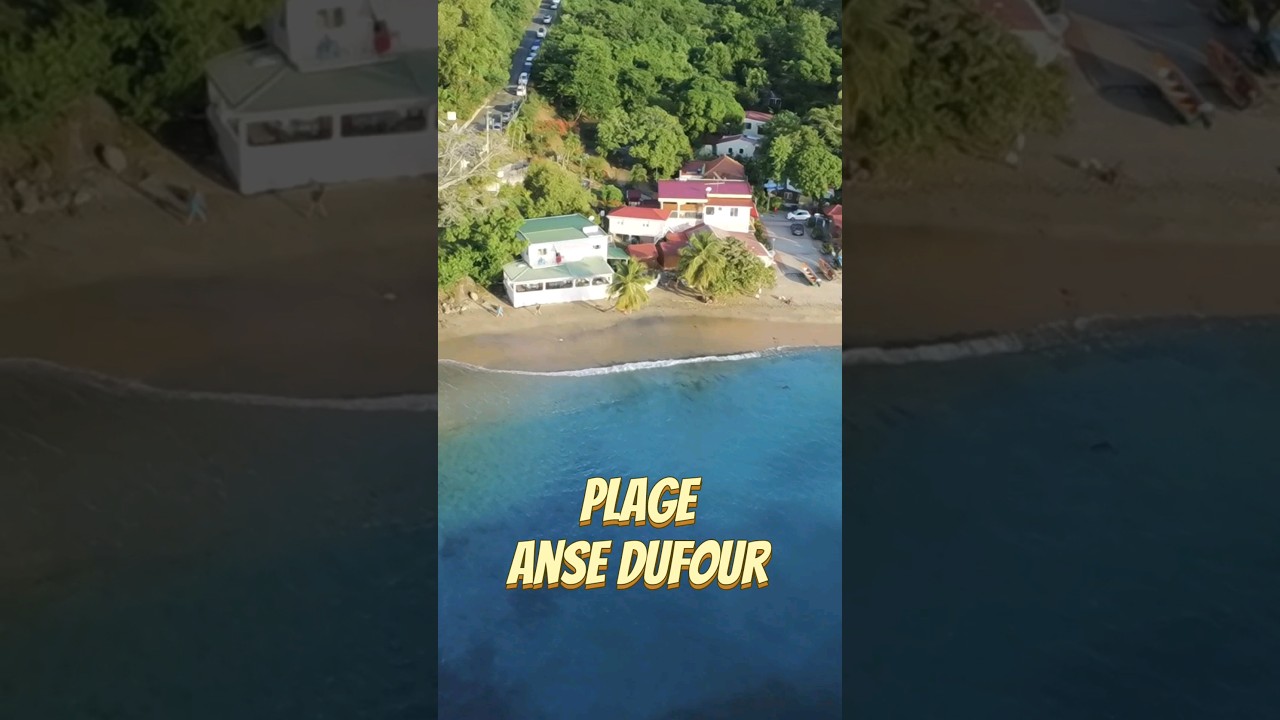 Escapade &agrave; l'Anse Dufour: Paradis Tropical en Martinique