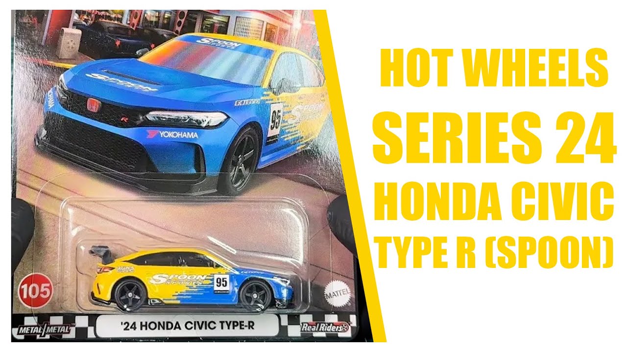 Hot Wheels Premium Boulevard Series 24 Honda Civic Type R (Spoon) | Alax Garage