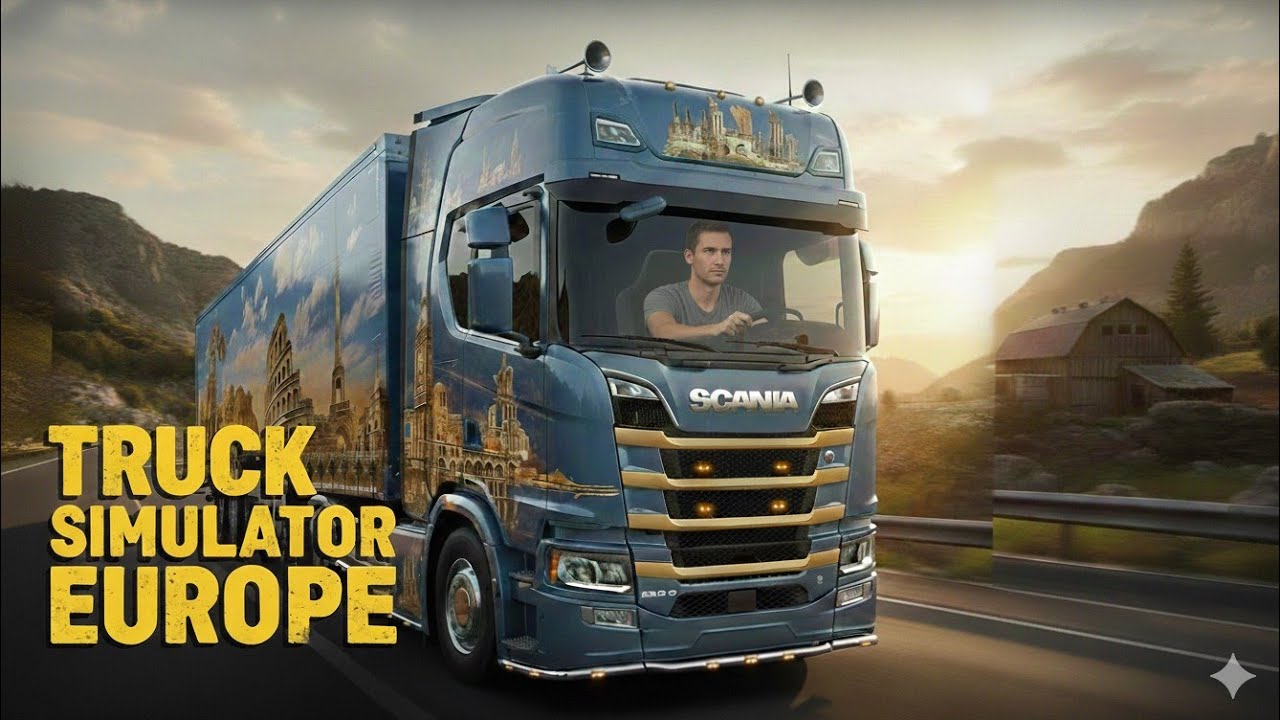 BECOMING A TRUCK DRIVER IS RISKY | TRUCK SIMULATOR GAMEPLAY VIDEO |#trucksimulator #gaming #gameplay