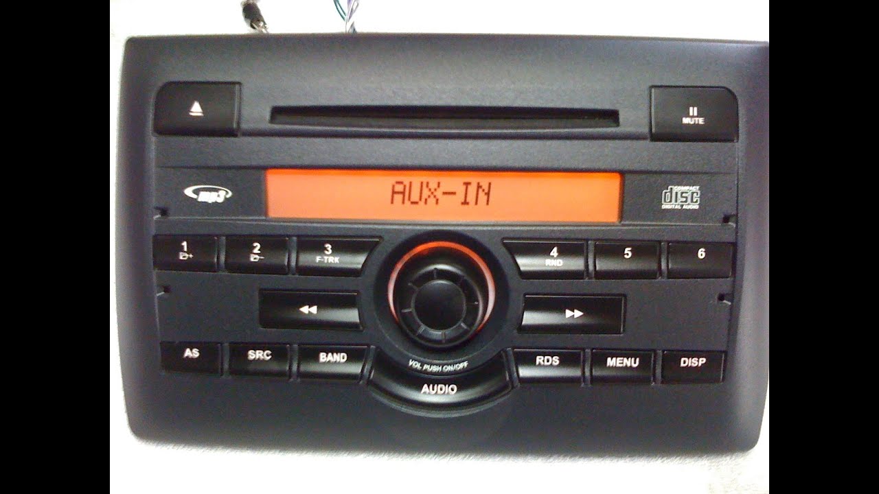Fiat Stilo Radio Cd Mp3 Original CODE CÓDIGO CODIFICANDO CODIFICADO SENHA