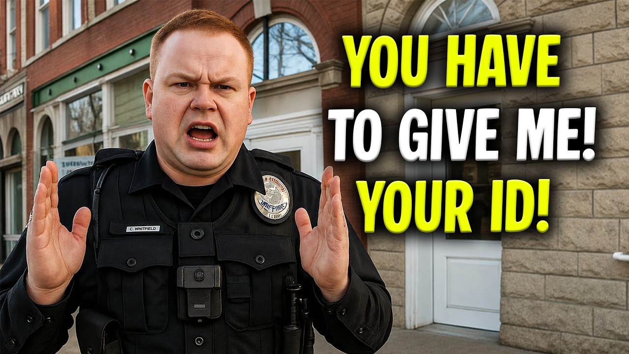 Cops Lose It When Silent Auditor Refuses to Speak! | ID Refusal Audit Showdown!