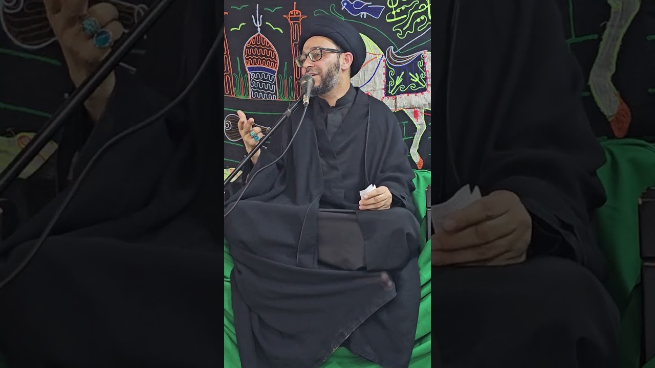 الخطيب الحسيني السيد نبيل الستريك مجلس عائلة سرحان 