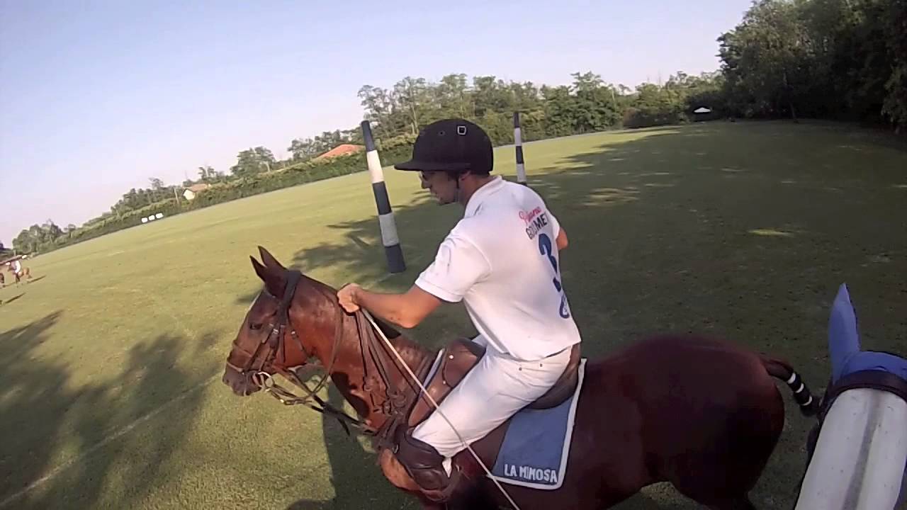 Polo Cam (GoPro), La Mimosa Polo Team. Italia. Player: Edoardo Ferrari.