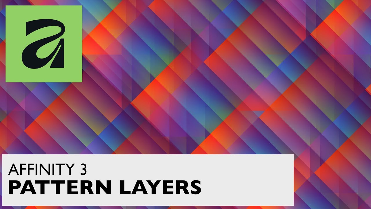AFFINITY 3 Create Pattern Layers From Brushes Meshes etc | Seamless Tiles | How To | Canva