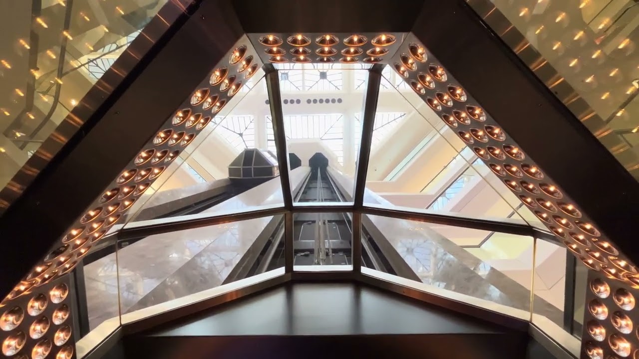Otis/Schindler Traction Scenic Elevators - Stamford Town Center, Stamford, CT