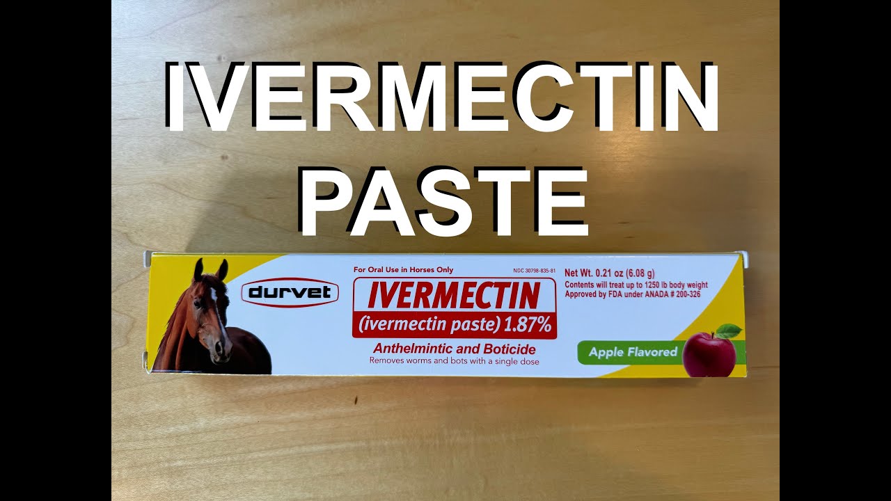 Durvet Ivermectin Paste 1.87% Unboxing for Horse Care