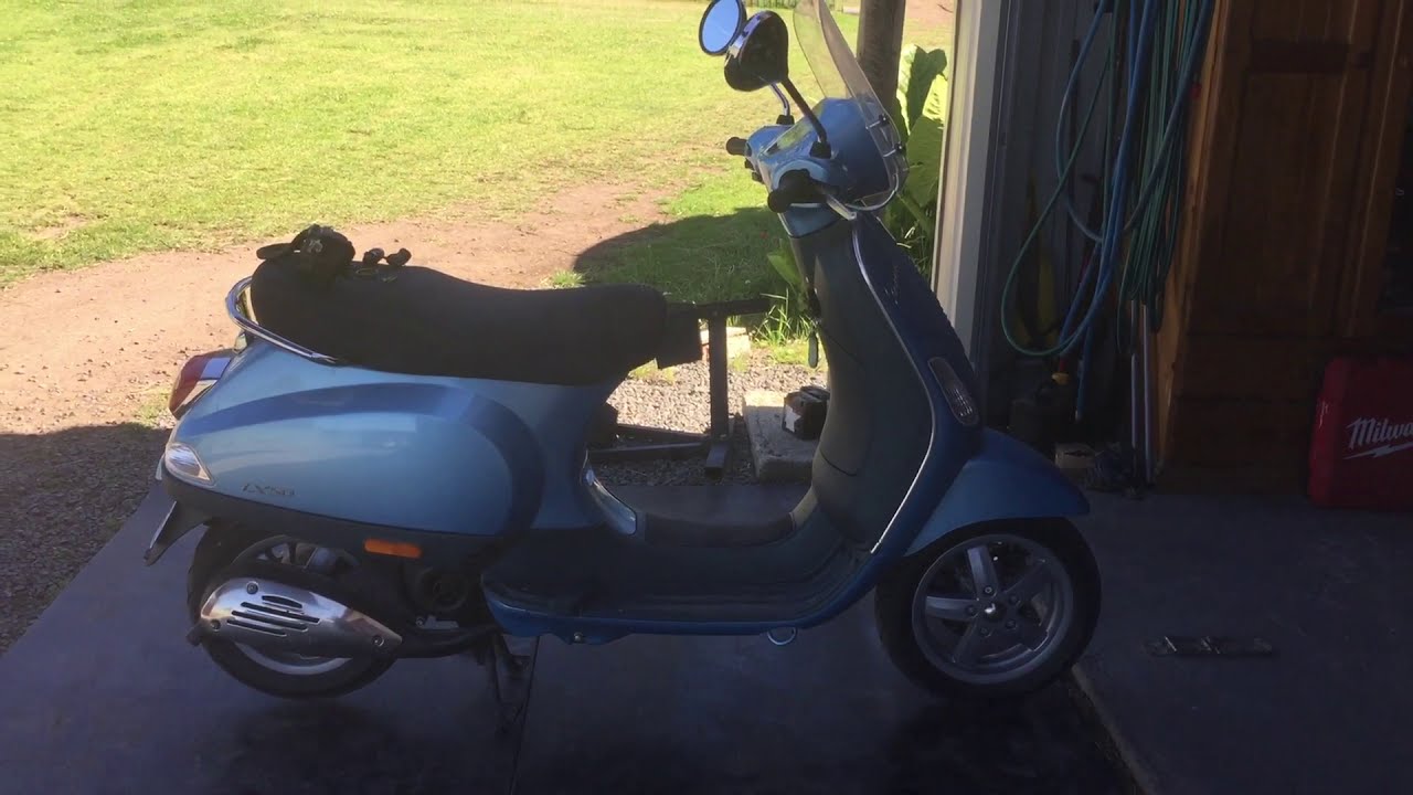 How to derestrict a Vespa lx 50cc