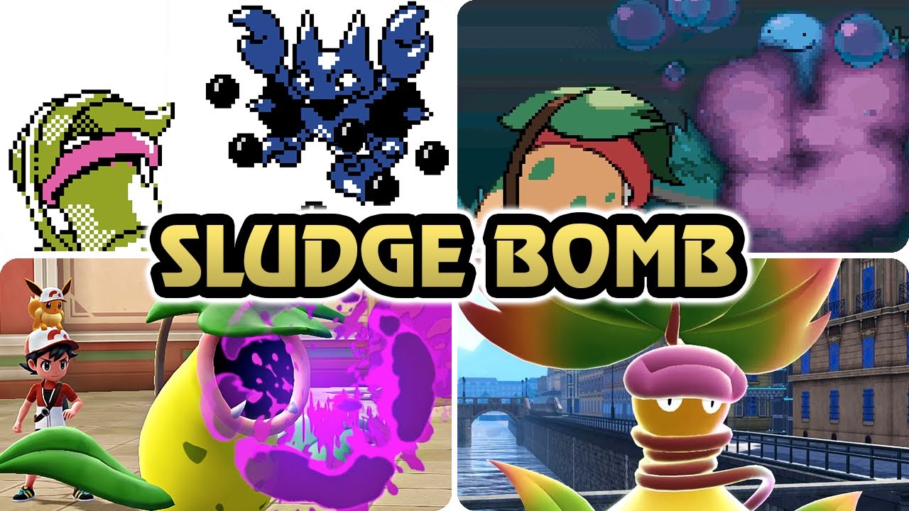[Mega] Evolution of Victreebel Sludge Bomb (1999 - 2025)