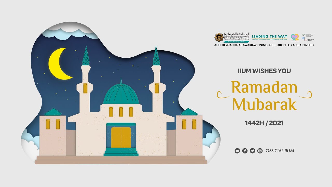 Ramadan wish by IIUM Rector
