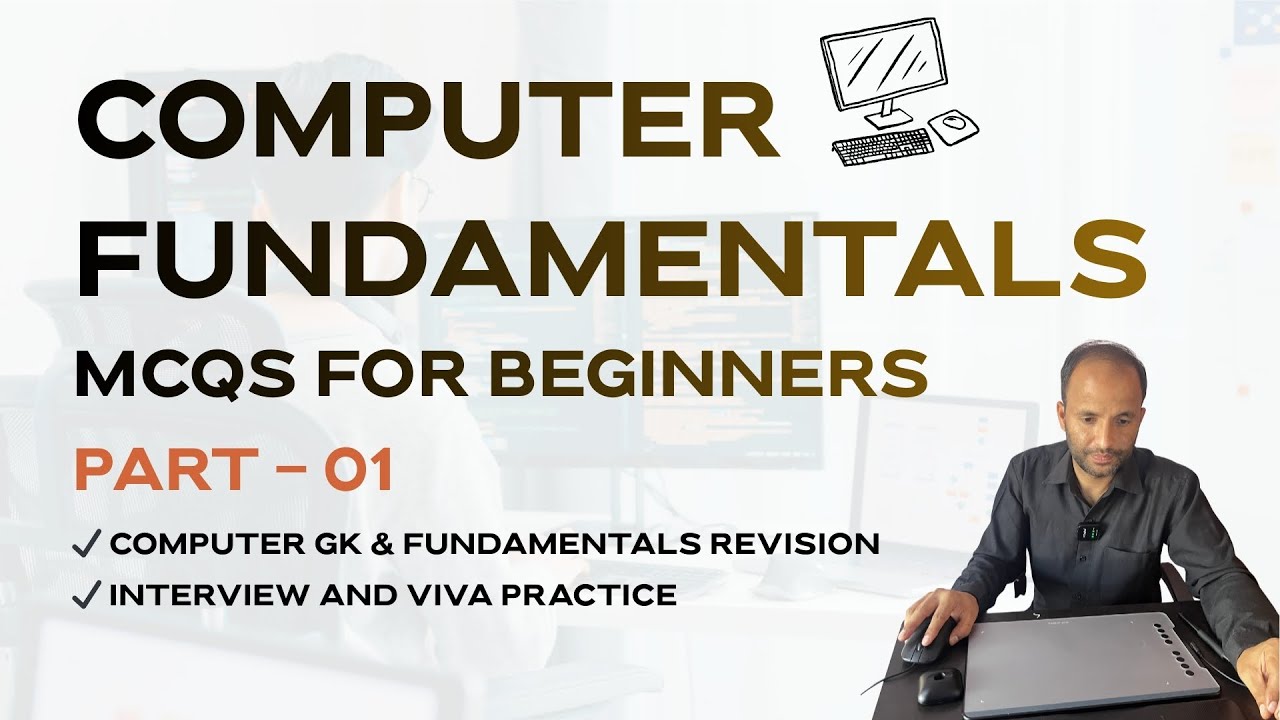Top 500 - Computer Fundamentals MCQs for Beginners | Easy Practice for Exams 💻