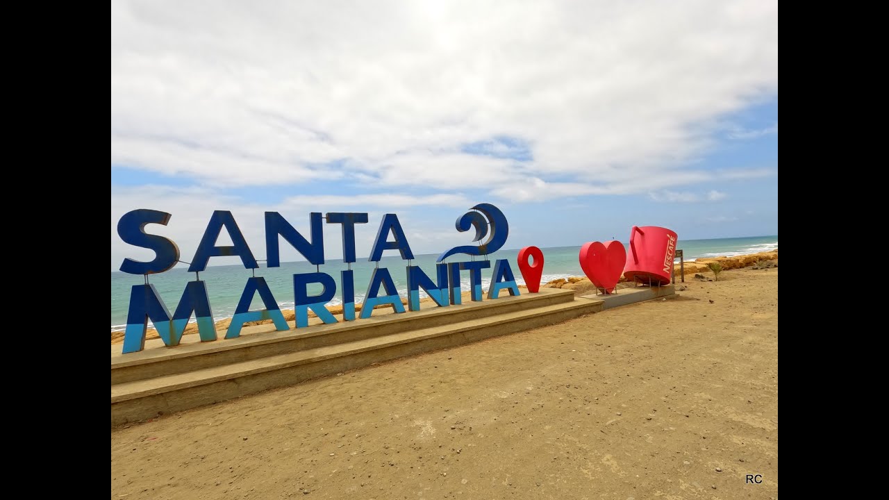 Incre&iacute;ble!!! Playa Santa Marianita, Manab&iacute;, Ecuador, 4k 60fps HDR GoPro10