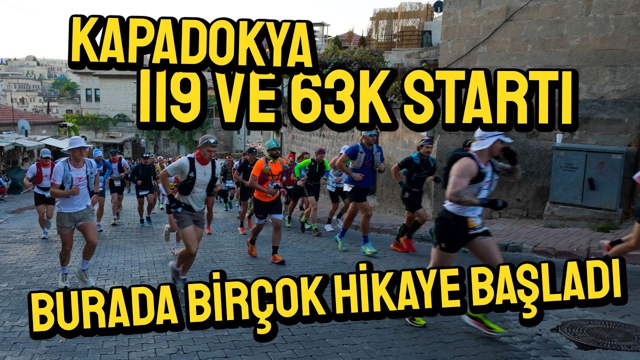 Cappadocia'da 119k ve 63k Startı harikaydı? Sen de orada mıydın?