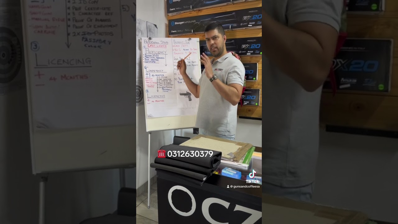 How do I get a firearm licence in South Africa ?