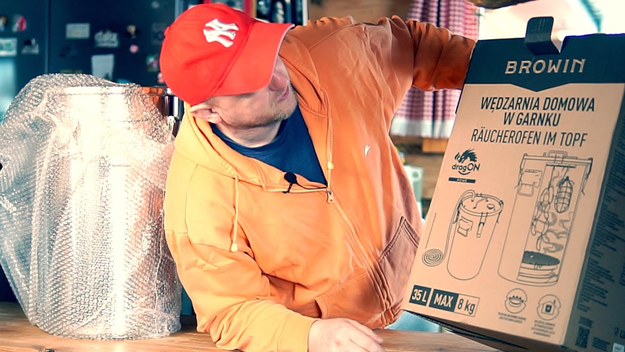 Wędzarnia DOMOWA w garnku 35l