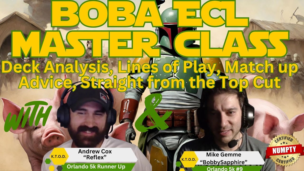 Boba ECL Master Class - /w Orlando $5k #2 Reflex and #9 BobbySapphire. Expert Competitive Discussion