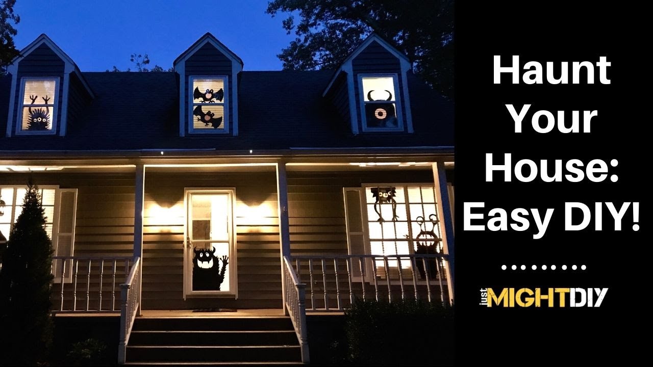 How to Make Window Monsters | Easy Halloween DIY