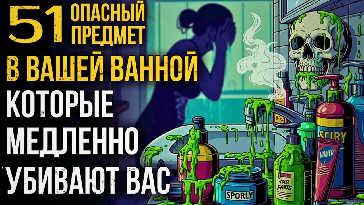 51 предмет в ванной, который разрушает здоровье каждый день