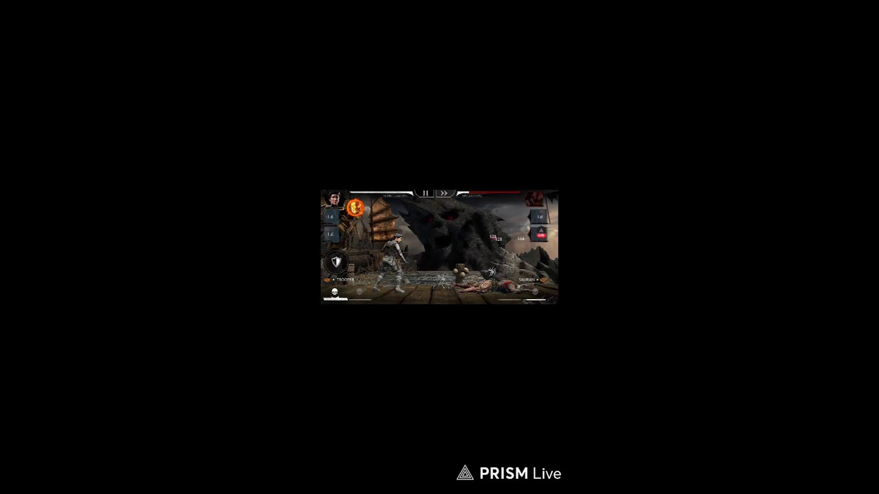 Live streaming MORTAL KOMBAT mobile game