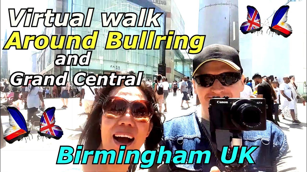 Virtual walk around Birmingham's Bullring and Grand Central