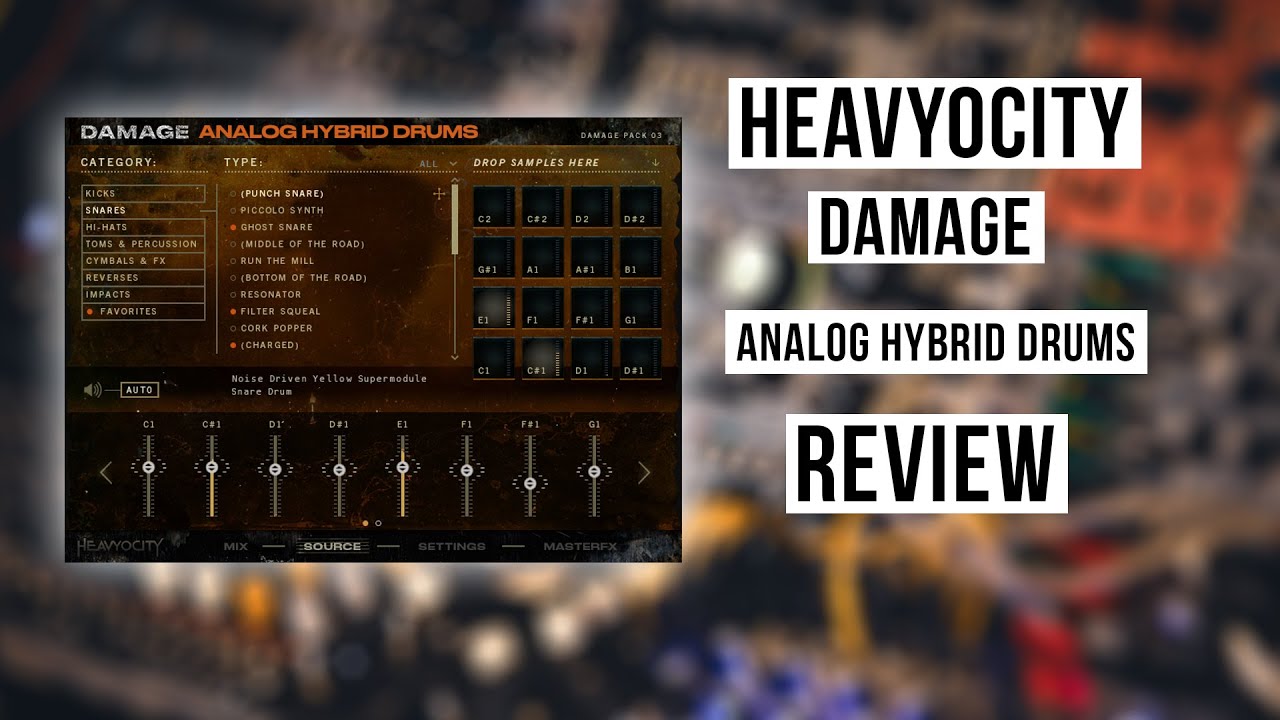 Heavyocity Analog Hybrid Drums Review
