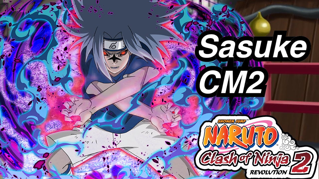 Naruto Clash of Ninja Revolution 2 Sasuke CM2 Score Attack 60fps