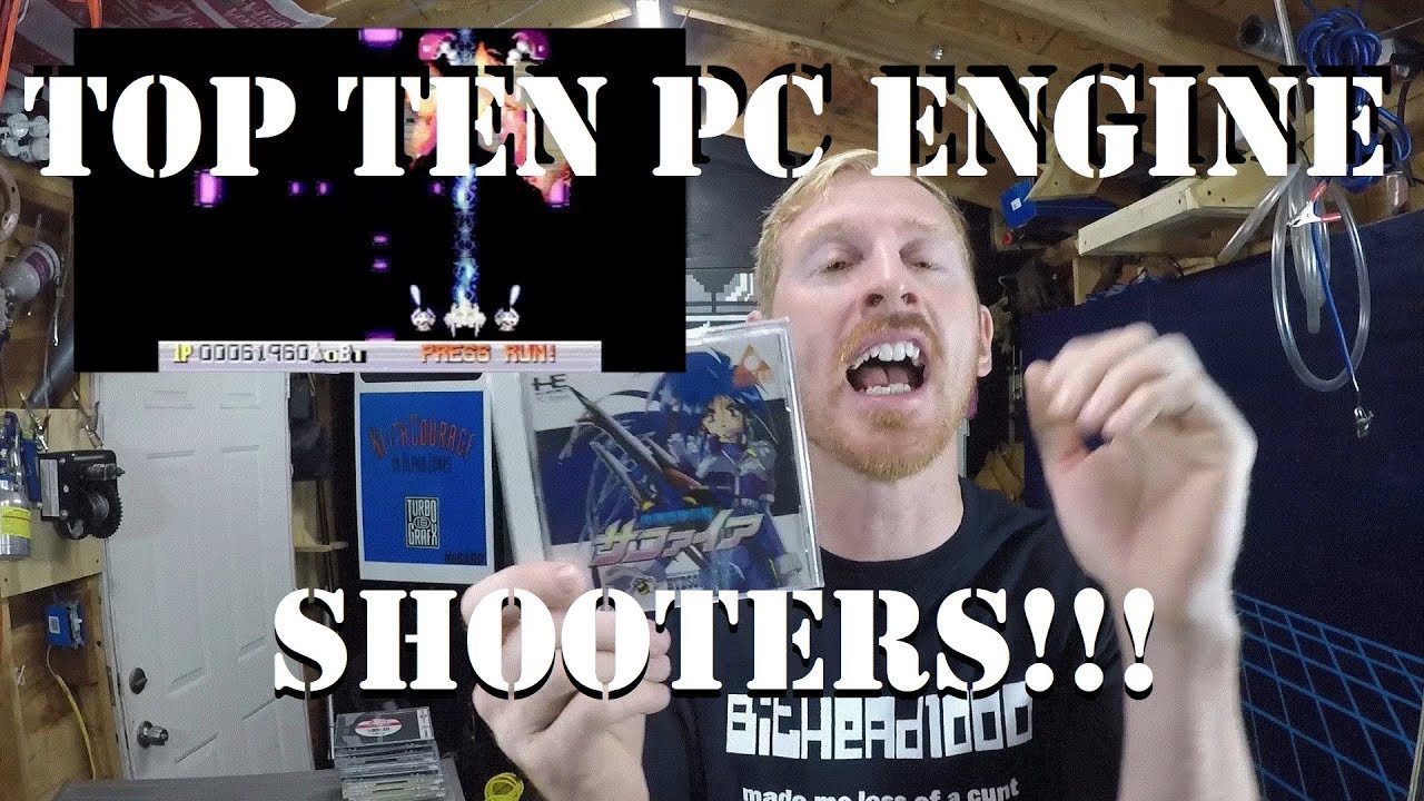 TOP TEN PC ENGINE SHOOTERS!! THE REAL LIST!!