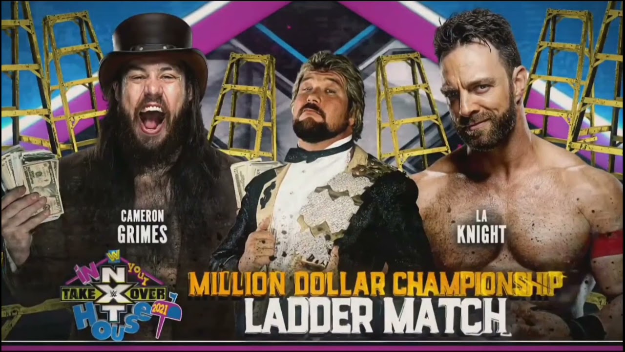 NXT Take Over In Your House 2021: Official and Full Match Card
