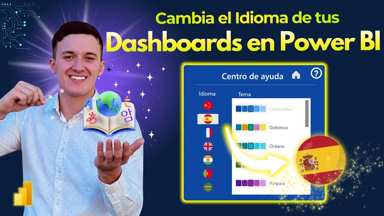 Cambia el Idioma en Power BI con SOLO un Filtro
