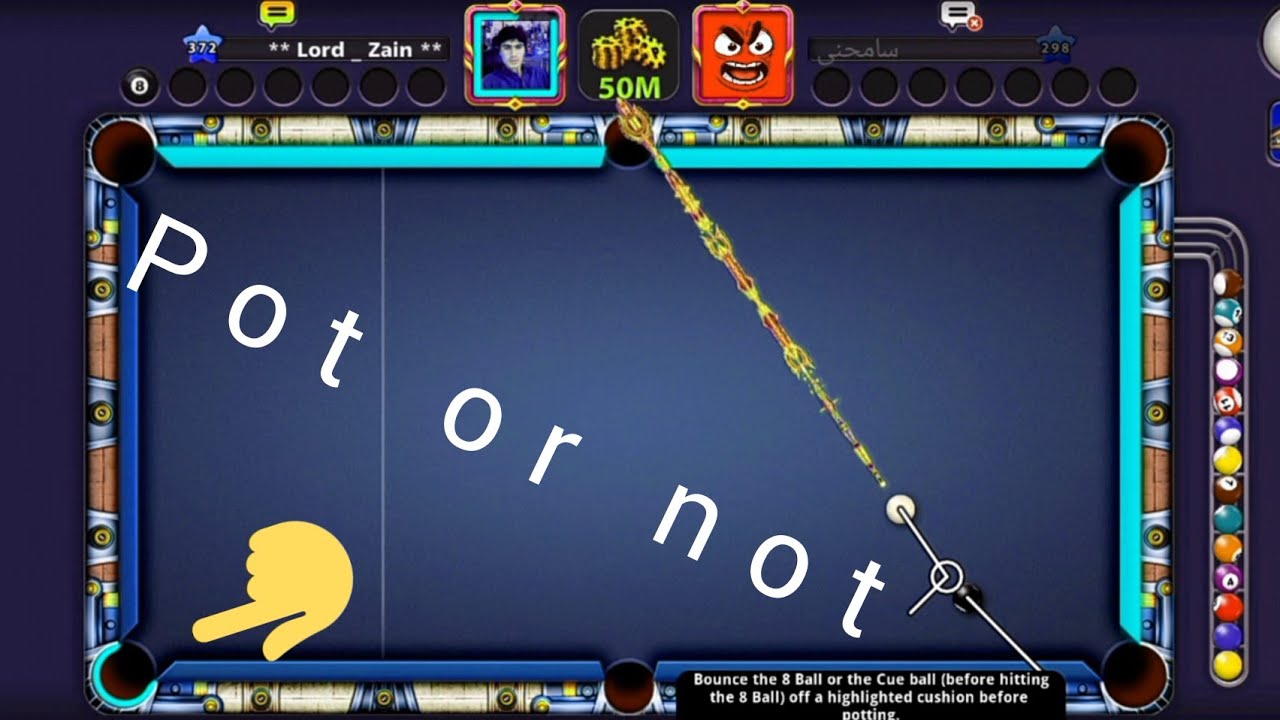#1 pot or not this shot in Berlin platz by mini like 8ball pool