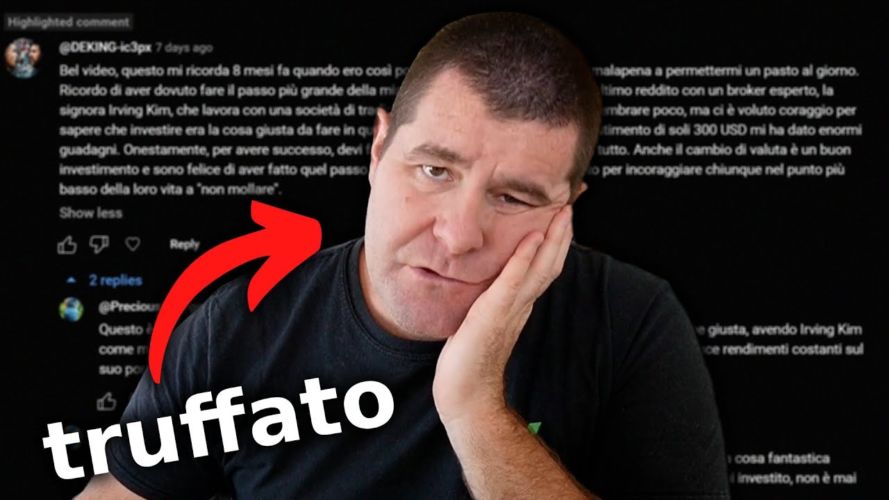 Mi sono fatto truffare, ecco cosa è successo.