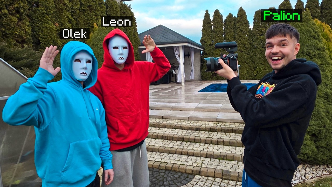 NAGRYWAMY PIERWSZY FILM OLKA i LEONA na YOUTUBE!