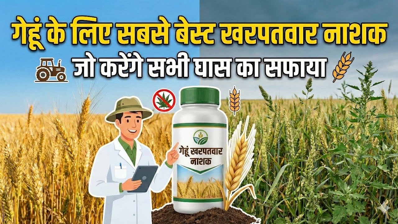गेहूं की फसल में खरपतवार नियंत्रण कि संपूर्ण जानकारी| Weed Control in Wheat| #farmingtips #farming 