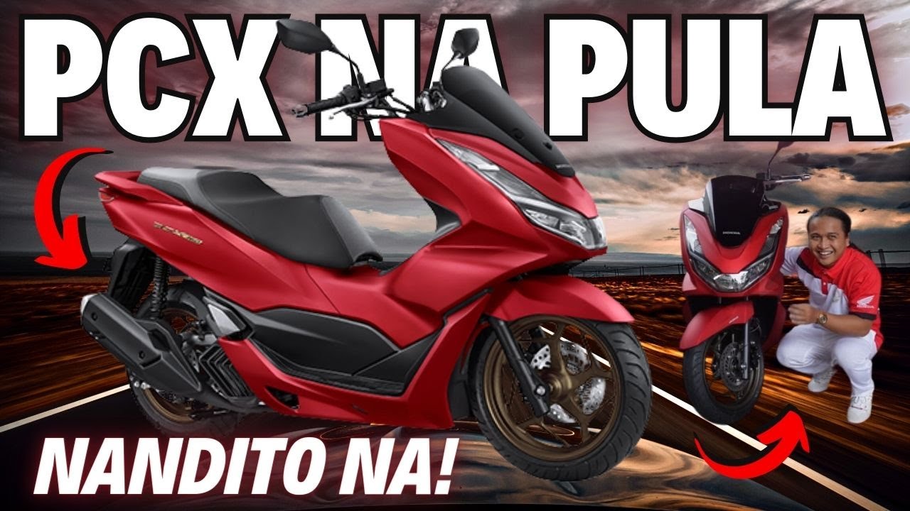 Bagong PCX na Pula Nasa Pinas Na! Ganda!