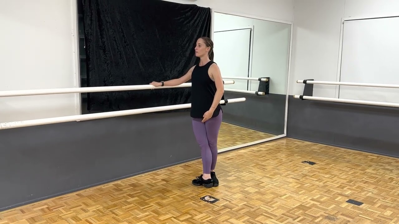 RAD Intermediate Foundation Ballet petit battements sur le cou de pied and battement frappes