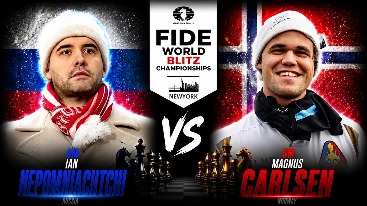 GM Ian Nepomniachtchi vs GM Magnus Carlsen | World Blitz Championships