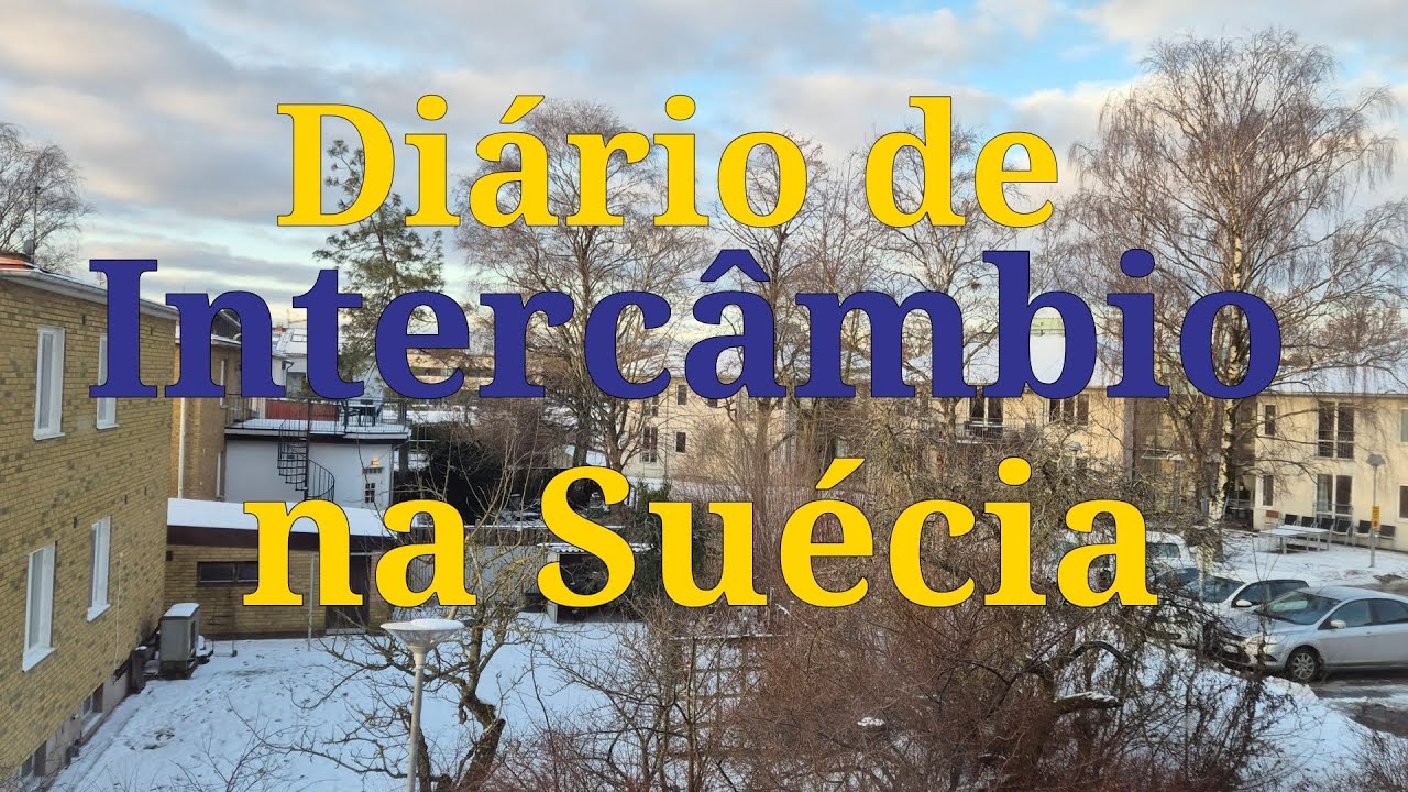 DIÁRIO DE INTERCÂMBIO NA SUÉCIA #0: falando sobre o que vim fazer aqui e jornada até a Suécia.
