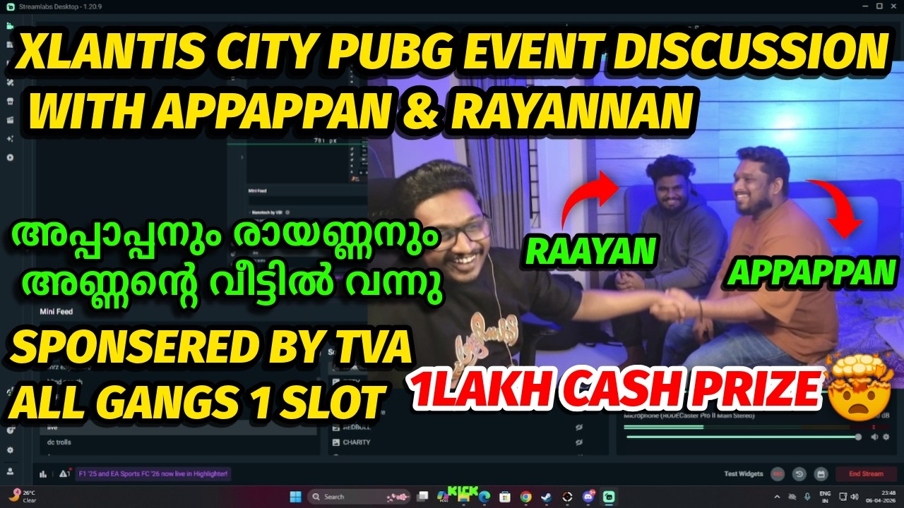 XLANTIS PUBG TOURNAMENT BY TVA DISSCUSSIONS AND UPDATES😍 അപ്പാപ്പനും രായണ്ണനും അണ്ണന്റെ വീട്ടിൽ 😂🔥