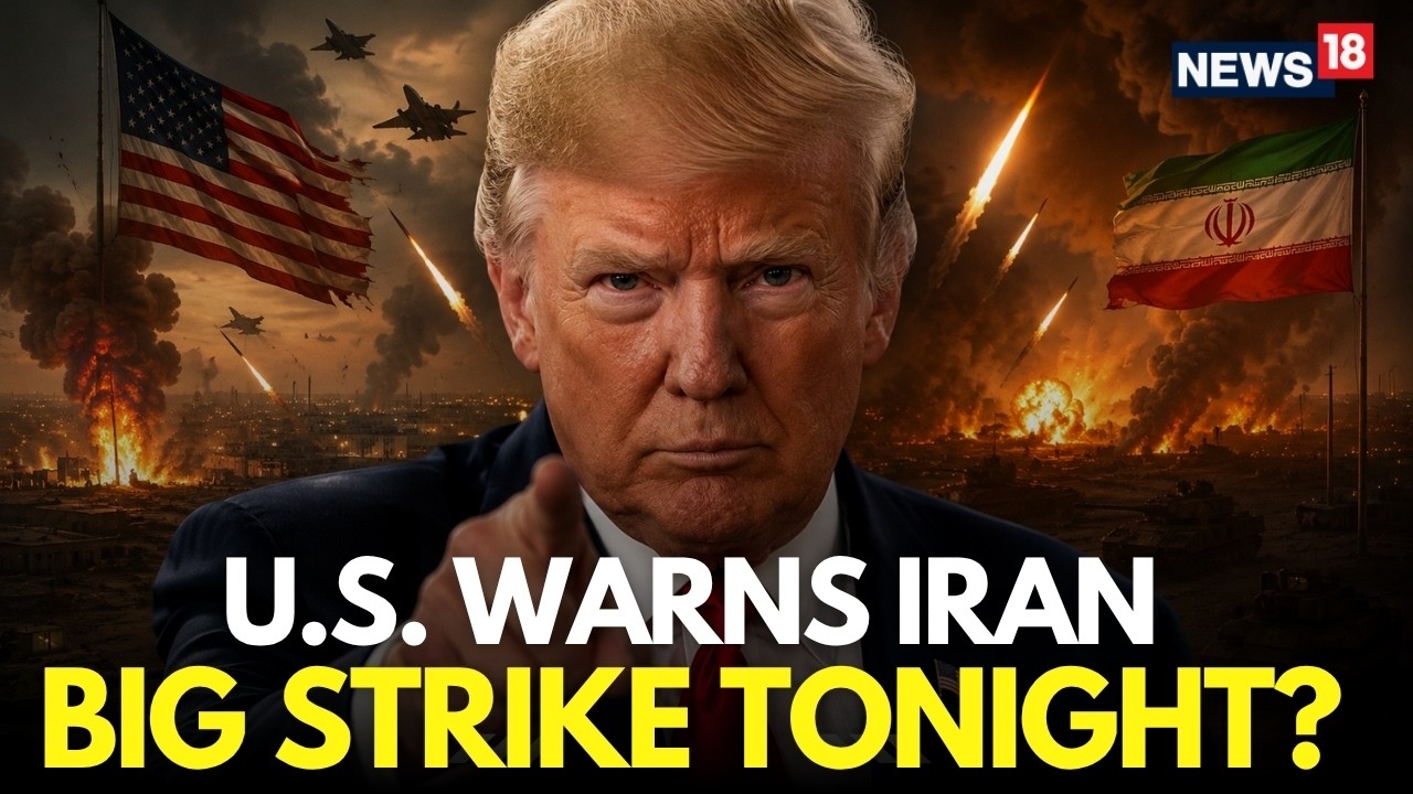 US Iran War LIVE | Trump Warns Iran Of Massive Destruction, Fresh Strikes Rock Tehran | N18G