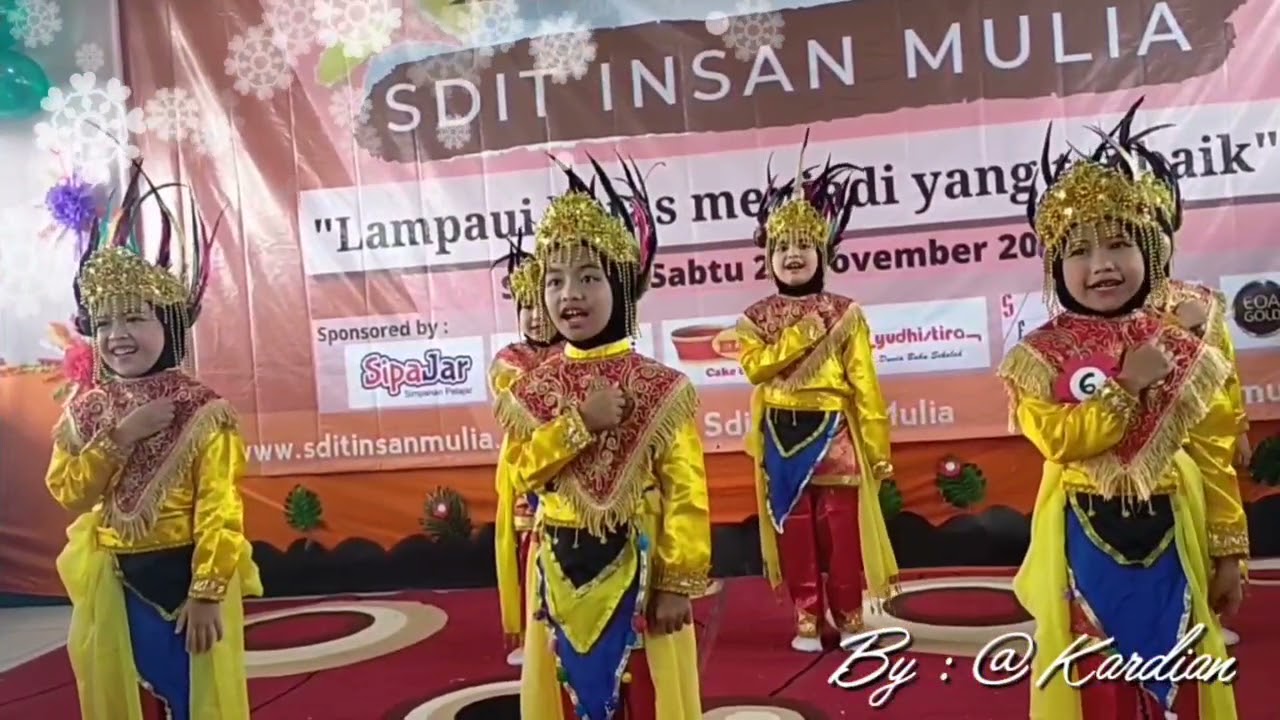 TARI WONDERLAND INDONESIA TKIT INSANI || JUARA 1 EDUFAIR SDIT INSAN MULIA BEKASI